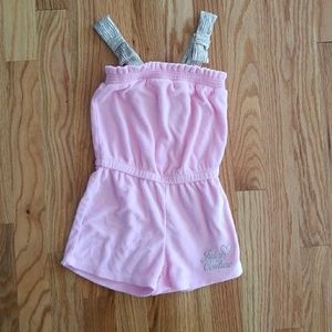 Juicy Couture Little Girls Terry Cloth Romper